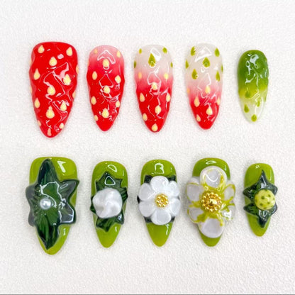 3D Strawberry Garden