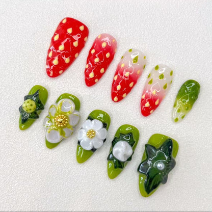 3D Strawberry Garden