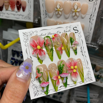 3D Blooming flowers