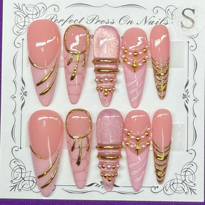 Cat eye pink princess