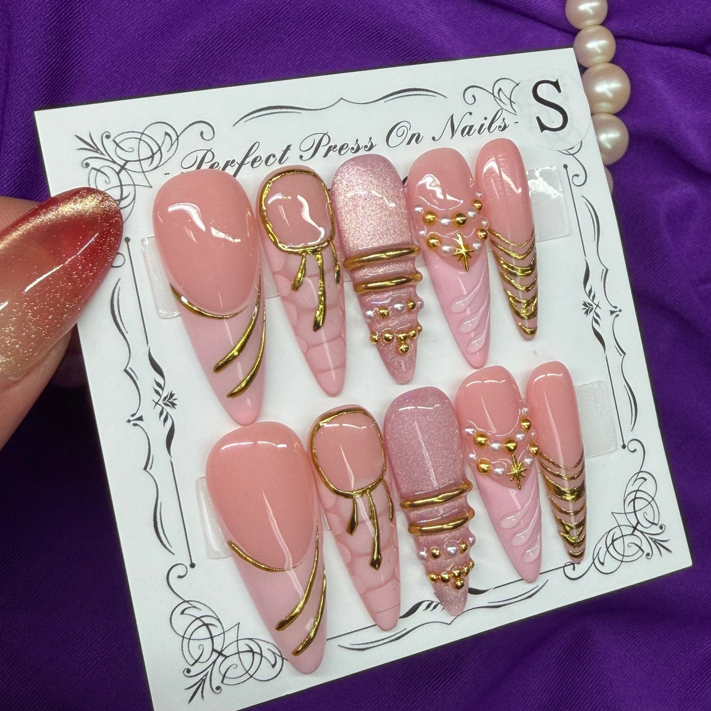 Cat eye pink princess