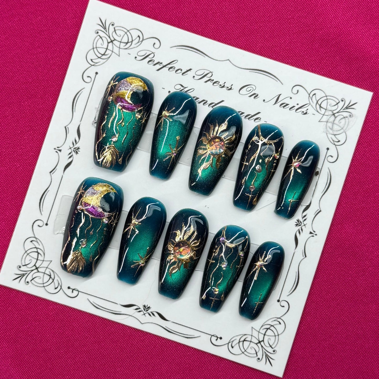 Celestial emerald dreams