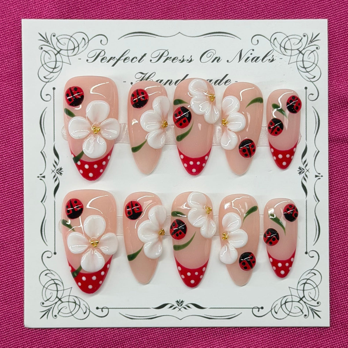 Ladybug Garden Romance