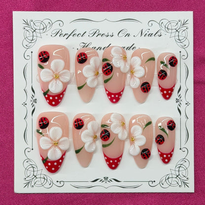 Ladybug Garden Romance