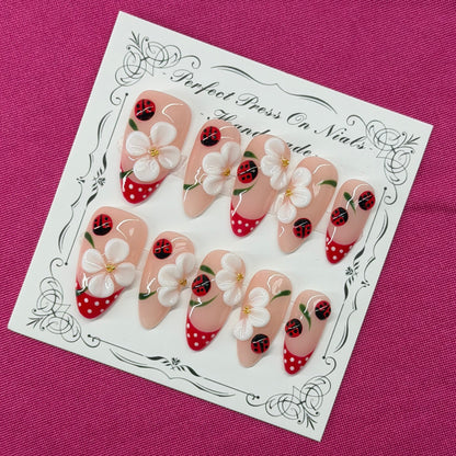 Ladybug Garden Romance