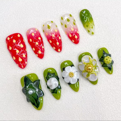 3D Strawberry Garden