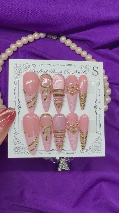 Cat eye pink princess